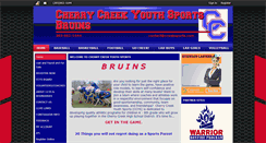 Desktop Screenshot of creeksports.com