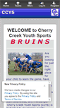 Mobile Screenshot of creeksports.com